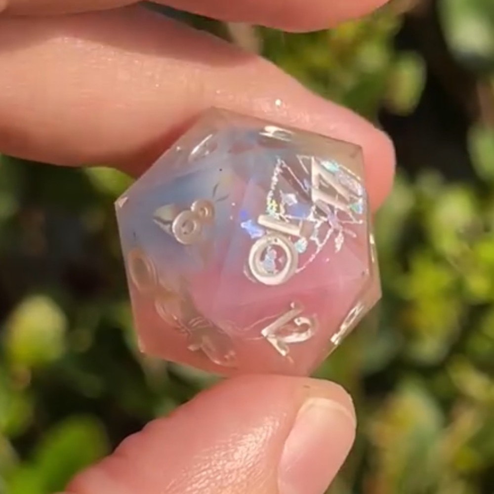 D&D - Dispel Dice - DAWN MOTH 7-PIECE ICONIC SET